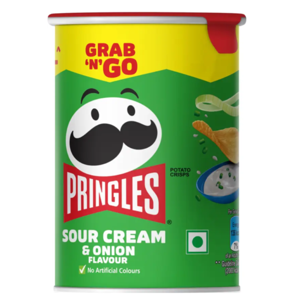 Pringles Sour Cream & Onion Flavored Potato Chips